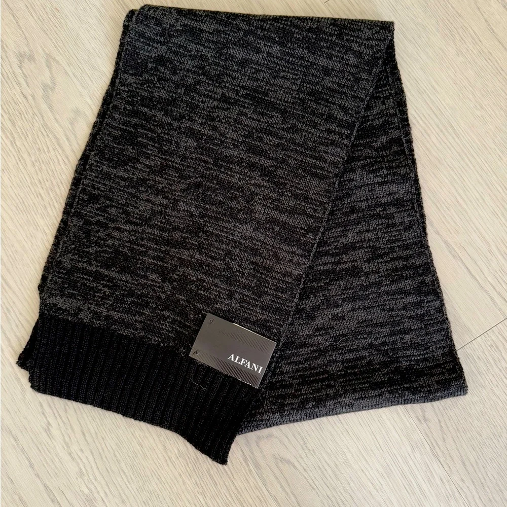NWT Alfani Scarf - Charcoal